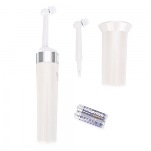 Elektroninis dantų šepetėlis "Baltoji elegancija" (aukšotos kokybės, nešiojamas, universalus, 6000 apsukų per min.)