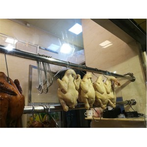 Plieniniai kabliai griliui "Progreas" (6 mm 13 cm)