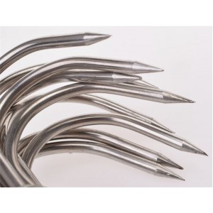 Plieniniai kabliai griliui "Progreas" (6 mm 20 cm)