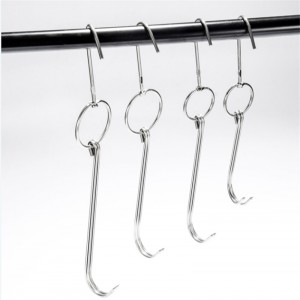 Plieniniai kabliai griliui "Aukščiausia klasė" (3 mm 30 cm, 5 vnt.)