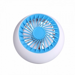 Elektroninis įkraunamas nešiojamas ventiliatorius "Mažasis dvaro malūnas" (nedidelis, USB, 1200mA)