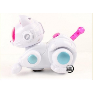 Eletroninis robotas žaislas "Katukas mylimukas" (vaikų ugdymui, šviesos muzika, aukštos kokybės)