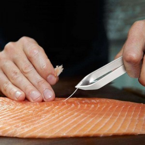 Plieninis žuvų kaulų pincetas "Aukščiausia klasė 3"