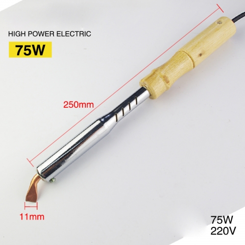 75W lituoklis "Niekad nesuges" (medinis kotas, 220V)