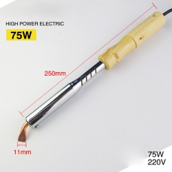 75W lituoklis "Niekad nesuges" (medinis kotas, 220V)