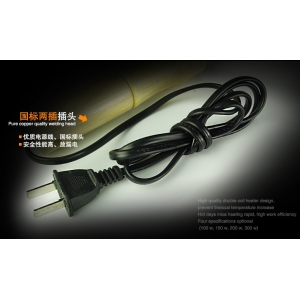 300W lituoklis "Niekad nesuges" (medinis kotas, 220V)