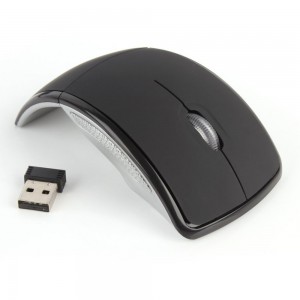 Išlankstoma bevielė pelė, 1000 dpi, 2,4 GHz