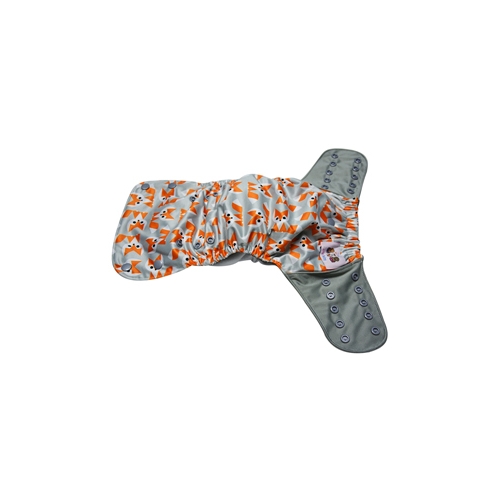 Plaunami kūdikių vystyklai-sauskelnės (4 vnt., medvilnė, bambuko pluošto, 5-12 kg, 0-12 mėn.)