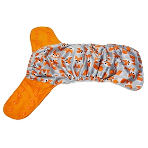 Plaunami kūdikių vystyklai-sauskelnės (4 vnt., medvilnė, bambuko pluošto, 5-12 kg, 0-12 mėn.)