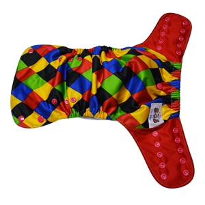 Plaunami kūdikių vystyklai-sauskelnės (4 vnt., medvilnė, bambuko pluošto, 5-12 kg, 0-12 mėn.)