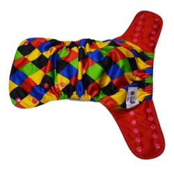 Plaunami kūdikių vystyklai-sauskelnės (4 vnt., medvilnė, bambuko pluošto, 5-12 kg, 0-12 mėn.)
