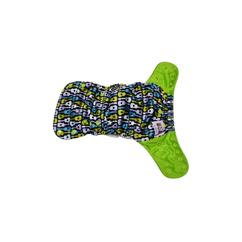 Plaunami kūdikių vystyklai-sauskelnės (4 vnt., medvilnė, bambuko pluošto, 5-12 kg, 0-12 mėn.)
