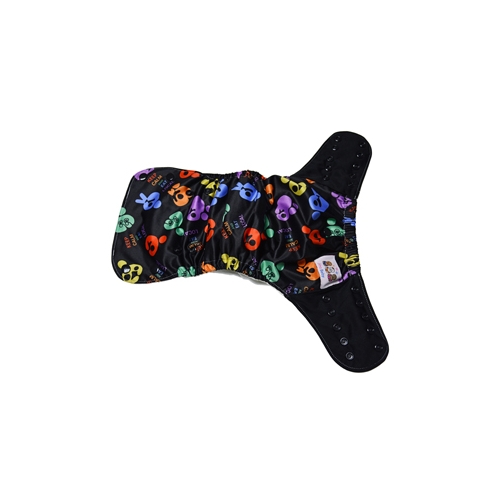 Plaunami kūdikių vystyklai-sauskelnės (4 vnt., medvilnė, bambuko pluošto, 5-12 kg, 0-12 mėn.)