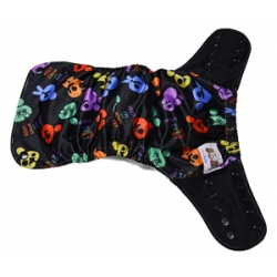 Plaunami kūdikių vystyklai-sauskelnės (4 vnt., medvilnė, bambuko pluošto, 5-12 kg, 0-12 mėn.)