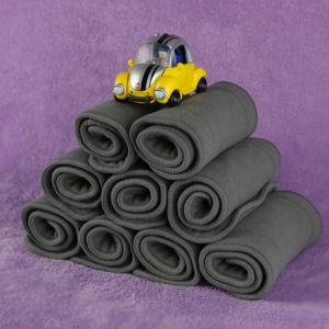 Plaunami sauskelnių įklotai "Laimės bambukas"