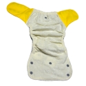 Plaunami kūdikių vystyklai-sauskelnės (4 vnt., bambuko pluoštas, 5-12 kg, 0-12 mėn.)
