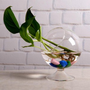 Pastatoma stiklinė vaza "Naujoji elegancija"