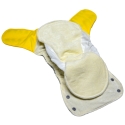 Plaunami kūdikių vystyklai-sauskelnės (4 vnt., bambuko pluoštas, 5-12 kg, 0-12 mėn.)