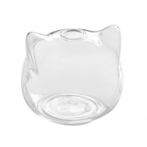 Pakabinama stiklinė vaza "Katinukas"