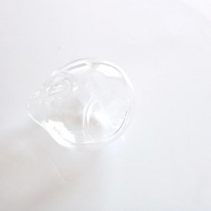 Pakabinama stiklinė vaza "Katinukas"