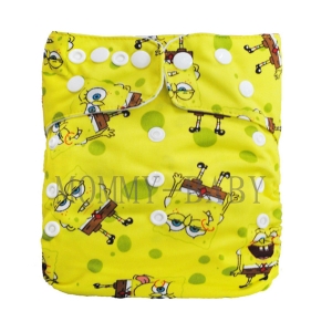 Plaunamos sauskelnės "Kempiniukas plačiakelnis"