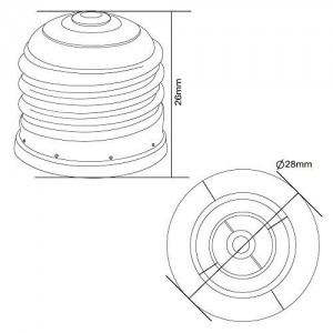 E27 perėjimas į E12