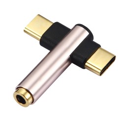 Type-C jungties keitiklis "Minima Pro Extended 4" (AUX, USB)