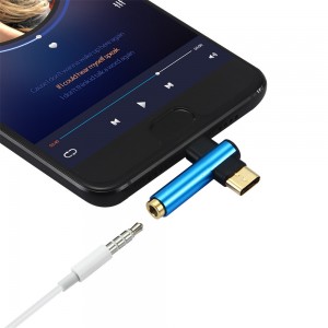 Type-C jungties keitiklis "Minima Pro Extended 3" (AUX, USB)