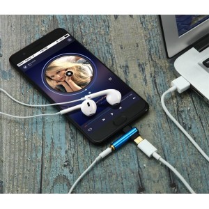 Type-C jungties keitiklis "Minima Pro Extended 4" (AUX, USB)