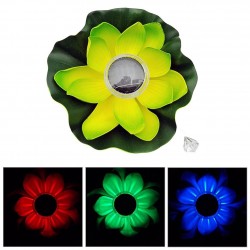 Plaukiojanti gėlė su saulės baterija baseinui "Saulės puriena"
