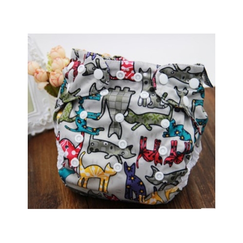 Plaunamos sauskelnės "Spalvotų žvėrelių pasaulis"