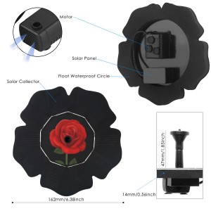 Sodo fontanas "Puikioji rožė"