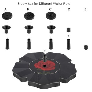 Sodo fontanas "Puikioji rožė"