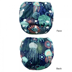 Plaunamos sauskelnės "Vandenų pasaulis. Medūzos plaukia"