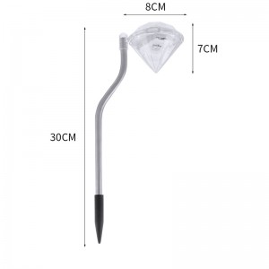 Saulės energija įkraunamas šviestuvas "Nakties deimantas"