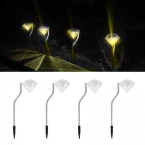 Saulės energija įkraunamas šviestuvas "Nakties deimantas"