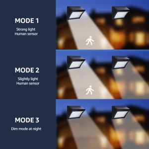 Saulės energija įkraunamas šviestuvas "Modernumas 2"