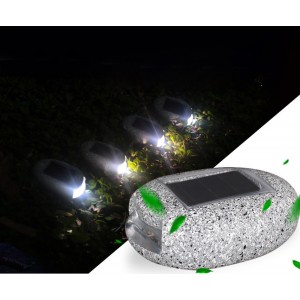 Saulės energija įkraunamas šviestuvas "Akmeninis stilius"