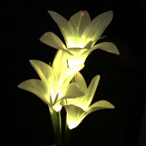 Saulės energija įkraunamas šviestuvas "Naktinė gėlė"