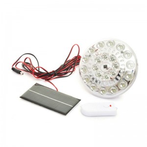 Saulės energija įkraunamas šviestuvas "NSO"