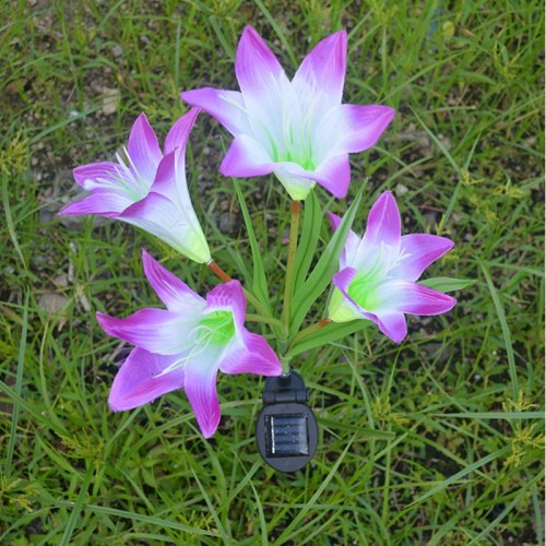 Saulės energija įkraunamas šviestuvas "Puikioji gėlė"