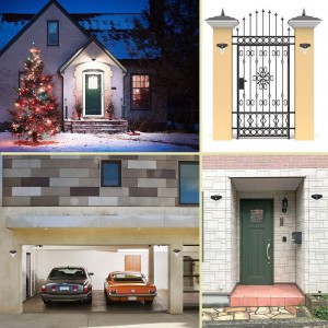 Saulės energija įkraunamas šviestuvas "Modernioji elegancija 4"