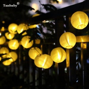 Saulės energija įkraunama girlianda "Stiliaus harmonija 6"