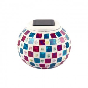 Saulės energija įkraunamas šviestuvas "Stilingoji mozaika"