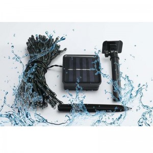 Saulės energija įkraunama girlianda "Spalvų simfonija 3"