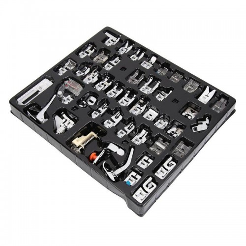 Buitinės siuvimo mašinos dalių rinkinys "Aukščiausia klasė" (45 dalys)