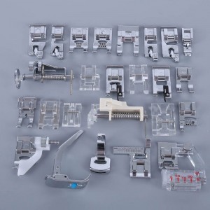 Buitinės siuvimo mašinos dalių rinkinys "Geriausias pasirinkimas 4" (52 dalys)