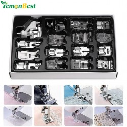 Buitinės siuvimo mašinos dalių rinkinys "Darbštuolė 5" (16 dalių)