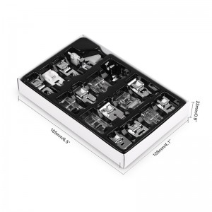 Buitinės siuvimo mašinos dalių rinkinys "Darbštuolė 5" (16 dalių)