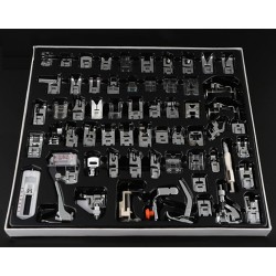 Buitinės siuvimo mašinos dalių rinkinys "Aukščiausia klasė" (62 dalys)